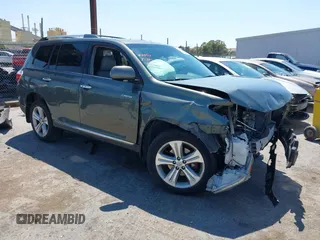 2013 Toyota Highlander Limited with VIN 5TDDK3EH1DS271678, listed as a IAAI auction lot 42726503 with 173,113 mi miles and . Bid and sale history available at DreamBid. Image 1.