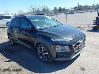 2018 Hyundai Kona Ultimate with VIN KM8K5CA50JU118013, listed as a IAAI auction lot 41863926 with 138,772 mi miles. Bid and sale history available at carsss.com. Image 1.