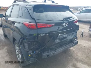 2022 Hyundai Kona SEL with VIN KM8K32AB8NU926993, listed as a IAAI auction lot 41705741 with 34,600 mi miles. Bid and sale history available at carsss.com. Image 6.