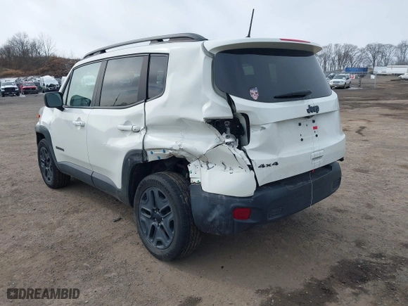 2019 Jeep Renegade Sport with VIN ZACNJBABXKPK92281, listed as a IAAI auction lot 41570983 with 88,174 mi miles. Bid and sale history available at carsss.com. Image 6.