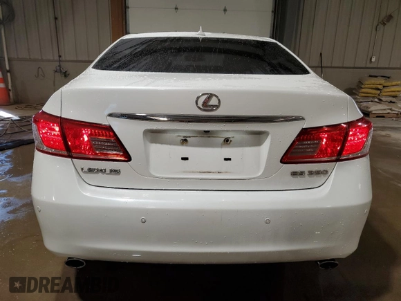 2010 Lexus ES 330 with VIN JTHBK1EGXA2412414, listed as a Copart auction lot 47384575 with 166,660 mi miles and Salvage Title. Bid and sale history available at DreamBid. Image 6.