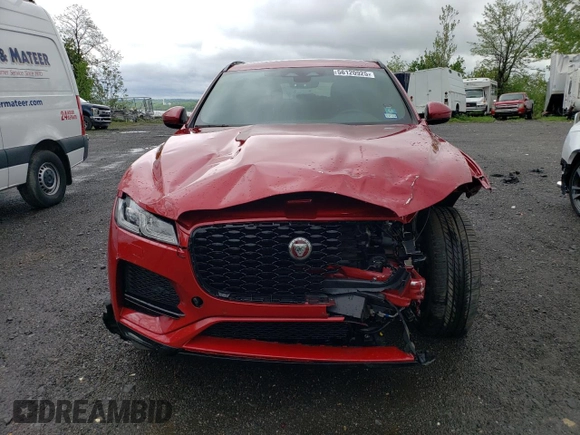 2023 Jaguar F-Pace S z VIN SADCJ2EX9PA712110, wystawiony jako Copart lot #56120925 z przebiegiem 18 990 mil mil oraz Szkoda całkowita • Salvage title. Historia ofert i sprzedaży dostępna na DreamBid. Obrazek 5.