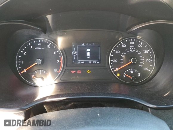2018 Kia Optima LX with VIN 5XXGT4L37JG262164, listed as a Copart auction lot 87644405 with 221,702 mi miles and Salvage Title. Bid and sale history available at carsss.com. Image 9.