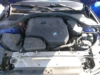 2020 BMW 3 Series 330i with VIN WBA5R1C05LFH66384, listed as a IAAI auction lot 41810255 with 59,433 mi miles. Bid and sale history available at carsss.com. Image 10.