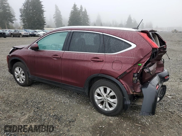 2014 Honda CR-V EX-L with VIN 5J6RM4H78EL076036, listed as a Copart auction lot 50633125 with 114,697 mi miles and Salvage Title. Bid and sale history available at carsss.com. Image 2.