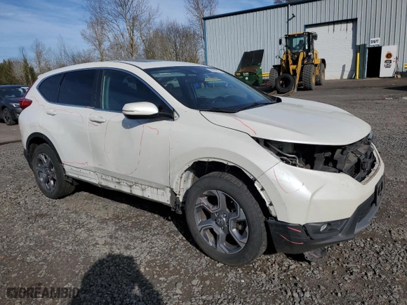 2018 Honda CR-V EX-L with VIN 2HKRW2H86JH662066, listed as a Copart auction lot 50087815 with 111,795 mi miles and Salvage Title. Bid and sale history available at carsss.com. Image 4.