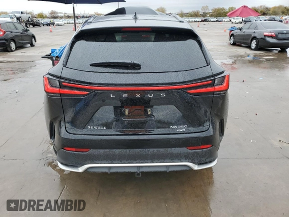2022 Lexus NX with VIN JTJKGCEZ5N2006107, listed as a Copart auction lot 84197544 with 43,635 mi miles and Salvage Title. Bid and sale history available at carsss.com. Image 6.