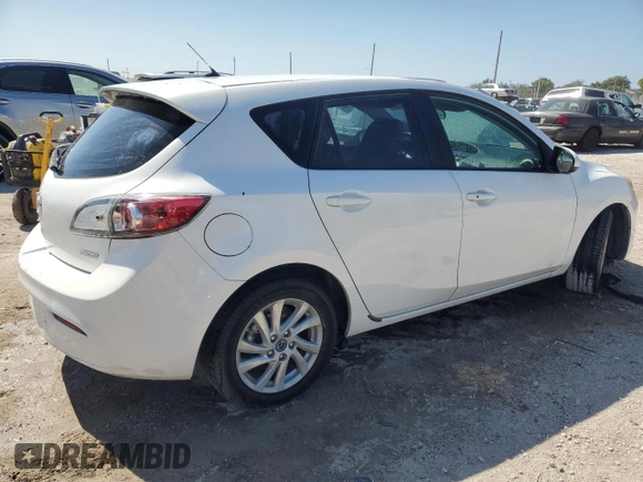 2013 Mazda 3 i Grand Touring with VIN JM1BL1M7XD1819904, listed as a Copart auction lot 53079485 with 144,509 mi miles and Salvage Title. Bid and sale history available at DreamBid. Image 3.