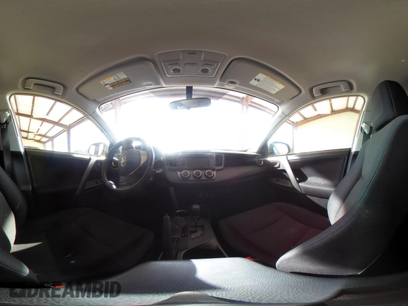 2015 Toyota RAV4 LE with VIN JTMBFREV7FJ034732, listed as a IAAI auction lot 42050858 with 45,749 mi miles. Bid and sale history available at carsss.com. Image 19.