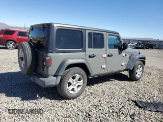 2021 Jeep Wrangler Unlimited 80th Anniversary with VIN 1C4HJXDN8MW630849, listed as a Copart auction lot 50433935 with 84,796 mi miles and Salvage title. Bid and sale history available at DreamBid. Image 3.