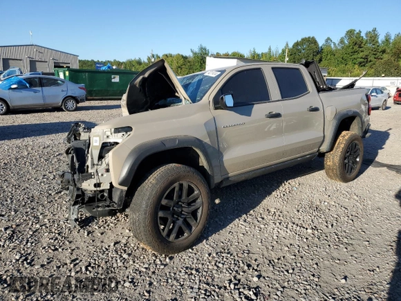 2023 Chevrolet Colorado 4WD Trail Boss with VIN 1GCPTEEK0P1214374, listed as a Copart auction lot 74211414 with Not Provided miles and Salvage Title. Bid and sale history available at carsss.com. Image 1.