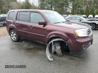 2015 Honda Pilot EX-L with VIN 5FNYF4H57FB059579, listed as a Copart auction lot 47687825 with 133,194 mi miles and Salvage Title. Bid and sale history available at carsss.com. Image 4.