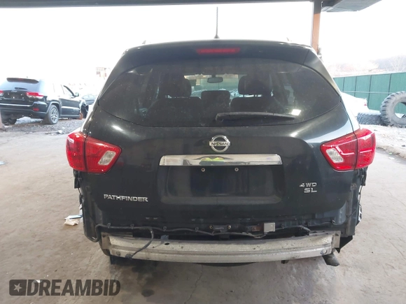 2018 Nissan Pathfinder SV z VIN 5N1DR2MM0JC624313, wystawiony jako IAAI lot #41342560 z przebiegiem 114 251 mil mil oraz . Historia ofert i sprzedaży dostępna na DreamBid. Obrazek 17.