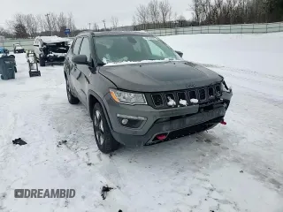 2017 Jeep Compass Trailhawk с VIN 3C4NJDDB5HT667425, выставлен на аукционе Copart как лот 42930605 с пробегом 65 982 миль миль и Списание • Salvage title. История ставок и продаж доступна на DreamBid. Изображение 11.