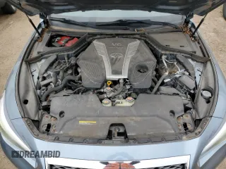 2017 Infiniti Q50 Signature Edition with VIN JN1EV7AP6HM737450, listed as a Copart auction lot 53154495 with 90,270 mi miles and Clean Title. Bid and sale history available at DreamBid. Image 11.