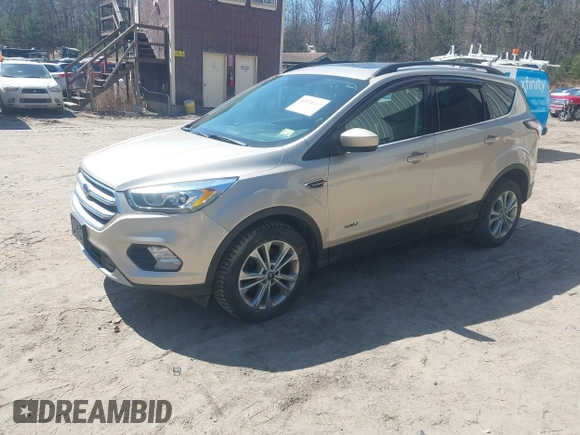 2017 Ford Escape SE with VIN 1FMCU9GD1HUD23228, listed as a IAAI auction lot 42074213 with 115,757 mi miles. Bid and sale history available at carsss.com. Image 18.