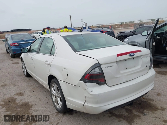 2012 Ford Fusion SE with VIN 3FAHP0HA8CR107691, listed as a IAAI auction lot 42058063 with 191,439 mi miles and . Bid and sale history available at DreamBid. Image 3.