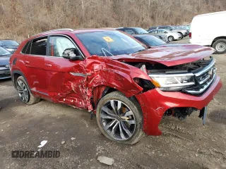 2021 Volkswagen Atlas SEL with VIN 1V2SE2CA8MC230107, listed as a Copart auction lot 36665393 with Not provided miles and . Bid and sale history available at DreamBid. Image 4.