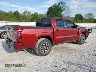 2024 Nissan Frontier SL with VIN 1N6ED1EK4RN659447, listed as a Copart auction lot 53338105 with 4,895 mi miles and Salvage title. Bid and sale history available at DreamBid. Image 3.