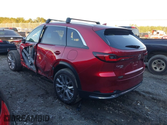 2024 Mazda CX-90 3.3 Turbo Premium with VIN JM3KKDHD5R1172377, listed as a IAAI auction lot 41331301 with 1 mi miles. Bid and sale history available at carsss.com. Image 3.
