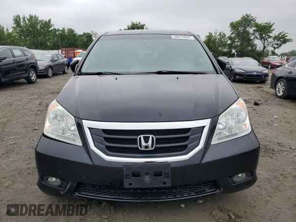 2008 Honda Odyssey Touring z VIN 5FNRL38968B014503, wystawiony jako Copart lot #56817625 z przebiegiem Nie podano mil oraz Szkoda całkowita • Salvage title. Historia ofert i sprzedaży dostępna na DreamBid. Obrazek 5.