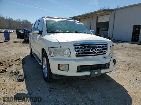 2010 Infiniti QX56 with VIN 5N3ZA0NF3AN905874, listed as a Copart auction lot 58995905 with 284,995 mi miles and Salvage title. Bid and sale history available at DreamBid. Image 12.