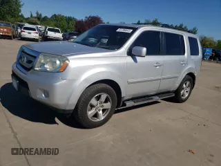 2009 Honda Pilot EX-L z VIN 5FNYF48549B009985, wystawiony jako Copart lot #55786845 z przebiegiem 118 682 mil mil oraz Szkoda całkowita • Salvage title. Historia ofert i sprzedaży dostępna na DreamBid. Obrazek 1.