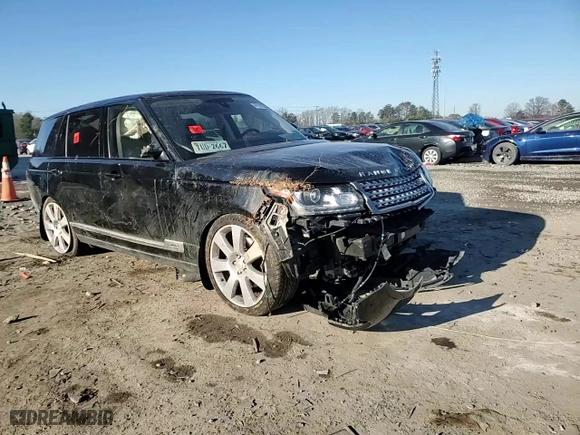 2015 Land Rover Range Rover Supercharged with VIN SALGS3TF2FA218690, listed as a Copart auction lot 46417235 with NaN miles and Salvage Title. Bid and sale history available at carsss.com. Image 11.