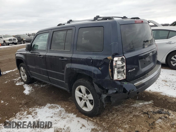 2012 Jeep Patriot Limited with VIN 1C4NJRCB6CD625388, listed as a Copart auction lot 88479725 with 128,570 mi miles and Salvage Title. Bid and sale history available at carsss.com. Image 2.