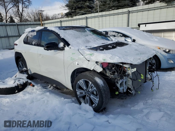 2023 Subaru Solterra Limited with VIN JTMABABA0PA025110, listed as a Copart auction lot 45464005 with 5,088 mi miles and Salvage Title. Bid and sale history available at DreamBid. Image 4.