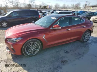 2021 Genesis G70 2.0T z VIN KMTG34LA7MU072427, wystawiony jako Copart lot #44069455 z przebiegiem 66 457 mil mil oraz Szkoda całkowita • Salvage title. Historia ofert i sprzedaży dostępna na DreamBid. Obrazek 1.