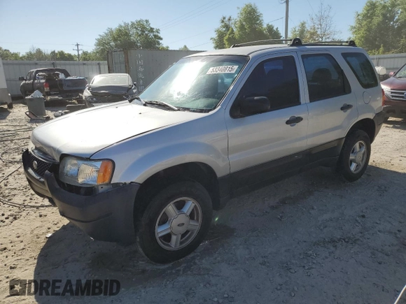 2002 Ford Escape XLS Choice with VIN 1FMYU01142KD48997, listed as a Copart auction lot 53340815 with 172,235 mi miles and Salvage title. Bid and sale history available at DreamBid. Image 1.
