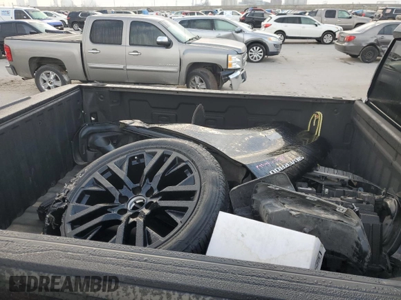 2020 Chevrolet Silverado 1500 Custom with VIN 1GCRWBEF9LZ258712, listed as a Copart auction lot 42992025 with 61,300 mi miles and Salvage Title. Bid and sale history available at carsss.com. Image 12.