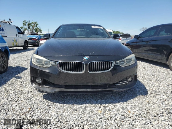 2014 BMW 4 Series 435i with VIN WBA3T3C52EJ877147, listed as a Copart auction lot 53008705 with Not provided miles and Salvage title. Bid and sale history available at DreamBid. Image 5.
