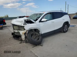 2023 GMC Terrain SLT with VIN 3GKALVEGXPL172228, listed as a Copart auction lot 46602035 with Not provided miles and Salvage title. Bid and sale history available at DreamBid. Image 1.