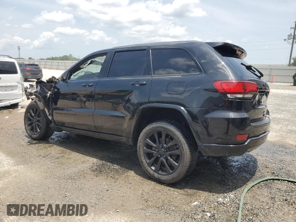 2018 Jeep Grand Cherokee Laredo E with VIN 1C4RJEAG0JC361922, listed as a Copart auction lot 56972245 with 82,237 mi miles and Salvage title. Bid and sale history available at DreamBid. Image 2.