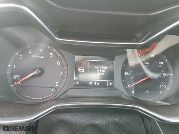 2021 Chevrolet TrailBlazer ACTIV with VIN KL79MVSL4MB016256, listed as a Copart auction lot 48281495 with 82,112 mi miles and Salvage Title. Bid and sale history available at carsss.com. Image 9.