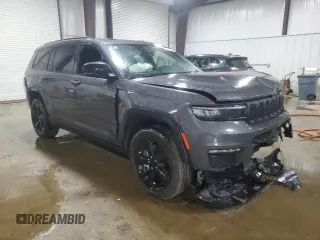 2024 Jeep Grand Cherokee Limited with VIN 1C4RJKBG6R8501418, listed as a Copart auction lot 59668615 with 9,663 mi miles and Salvage title. Bid and sale history available at DreamBid. Image 4.