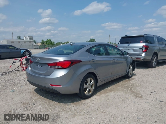 2016 Hyundai Elantra SE with VIN 5NPDH4AEXGH783529, listed as a IAAI auction lot 42461518 with 143,620 mi miles and . Bid and sale history available at DreamBid. Image 4.