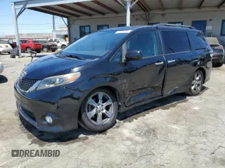 2017 Toyota Sienna SE with VIN 5TDXZ3DC5HS841623, listed as a Copart auction lot 64076295 with 181,575 mi miles and Salvage title. Bid and sale history available at DreamBid. Image 1.