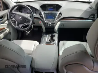 2017 Acura MDX with VIN 5FRYD4H34HB026772, listed as a Copart auction lot 48757445 with 123,515 mi miles and Salvage Title. Bid and sale history available at carsss.com. Image 8.