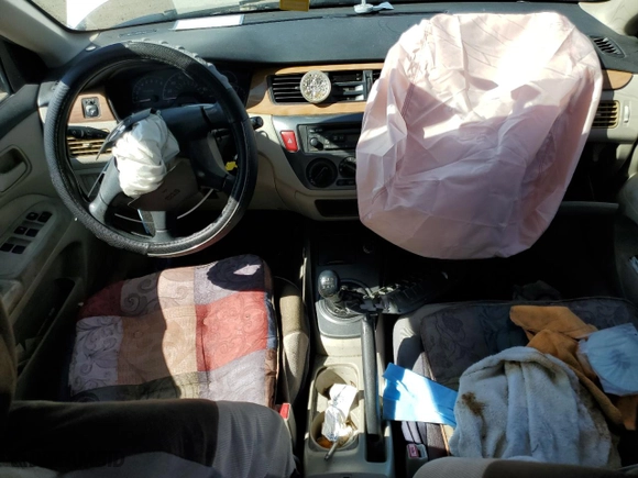 2006 Mitsubishi Lancer ES with VIN JA3AJ26E96U014446, listed as a Copart auction lot 46367455 with 144,202 mi miles and Salvage Title. Bid and sale history available at carsss.com. Image 8.