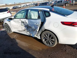 2016 Kia Optima SX Turbo with VIN 5XXGW4L29GG037932, listed as a IAAI auction lot 41800068 with 16,387 mi miles and . Bid and sale history available at carsss.com. Image 14.