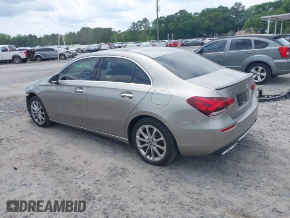 2019 Mercedes-Benz A 220 with VIN WDD3G4FB5KW012398, listed as a IAAI auction lot 42102032 with 64,927 mi miles and . Bid and sale history available at DreamBid. Image 3.
