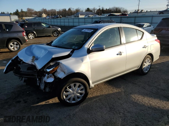2016 Nissan Versa S with VIN 3N1CN7AP8GL869612, listed as a Copart auction lot 49779105 with 94,714 mi miles and Salvage Title. Bid and sale history available at carsss.com. Image 1.