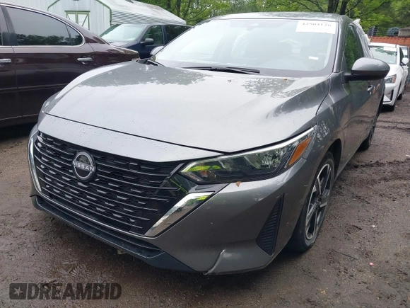 2024 Nissan Sentra SV with VIN 3N1AB8CV2RY332015, listed as a IAAI auction lot 42504126 with 21,009 mi miles and . Bid and sale history available at DreamBid. Image 6.