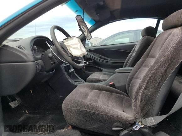 1994 Ford Mustang with VIN 1FALP4446RF132080, listed as a Copart auction lot 69632624 with 187,458 mi miles and Salvage title. Bid and sale history available at DreamBid. Image 7.