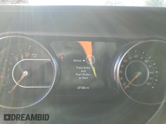 2023 Jeep Gladiator Freedom z VIN 1C6HJTAG7PL500766, wystawiony jako Copart lot #47034615 z przebiegiem 47 183 mil mil oraz Szkoda całkowita • Salvage title. Historia ofert i sprzedaży dostępna na DreamBid. Obrazek 9.