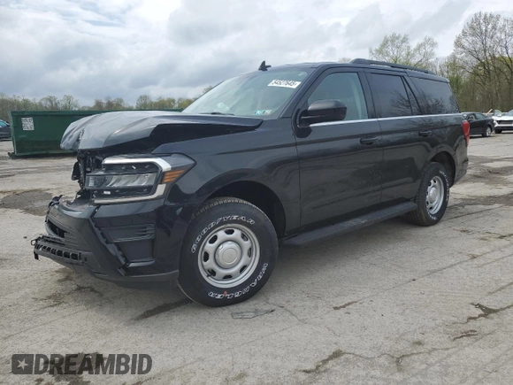 2023 Ford Expedition XL with VIN 1FMJU1G89PEA30875, listed as a Copart auction lot 54527645 with 16,831 mi miles and Salvage Title. Bid and sale history available at carsss.com. Image 1.
