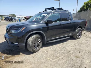 2021 Honda Ridgeline Sport с VIN 5FPYK3F18MB006111, выставлен на аукционе Copart как лот 57152215 с пробегом 80 954 миль миль и Списание • Salvage title. История ставок и продаж доступна на DreamBid. Изображение 1.